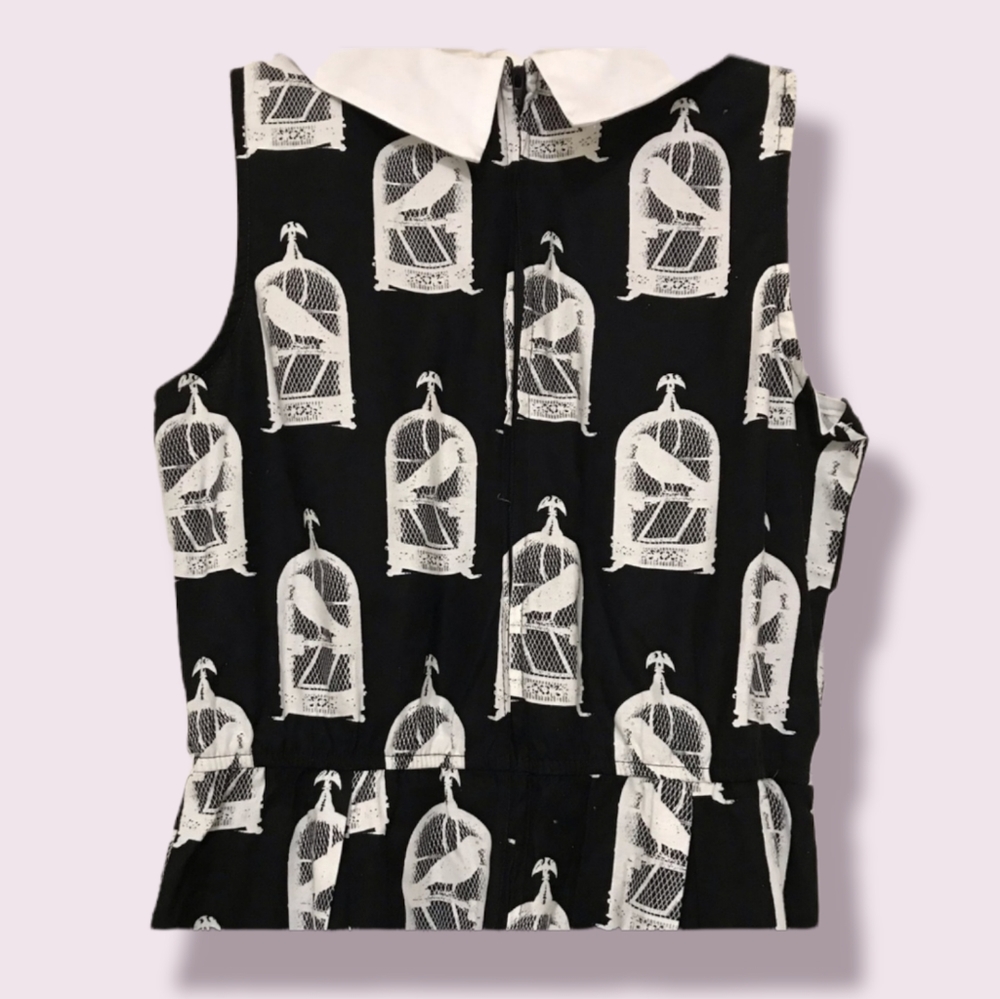 SzS Birdcage dress with peter pan collar - Picture 5 of 8
